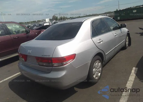 2003 Honda Accord 2.4 Lx from USA, damaged, VIN 1HGCM56363A122068